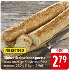 Aktuelles Dinkel-Steinofenbaguette Angebot bei EDEKA in Karlsruhe ab 2,79 €