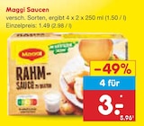 Saucen im Angebot bei Netto Marken-Discount in Celle Saucen Angebote von Maggi bei Netto Marken-Discount Celle für 1,49 €