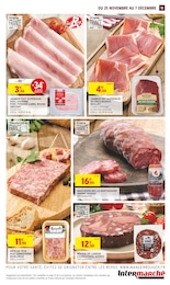 Prix et réduction Saucisson Sec dans le prospectus Intermarché Super en cours Offre Saucisson Sec dans le catalogue Intermarché Super du moment à la page 15