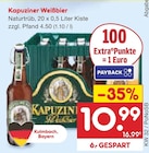Weißbier bei Netto Marken-Discount im Floß Prospekt für 10,99 €