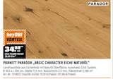 Parkett "Basic Character Eiche Naturöl" Angebote von Parador bei OBI Germering für 34,99 €