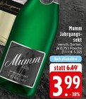 Jahrgangssekt Angebote von Mumm bei EDEKA Ibbenbüren für 3,99 €