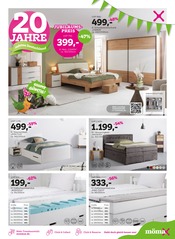 Aktueller mömax Prospekt mit Bett, "Jubiläumsaktion: -33% bei Kauf von Möbeln, Teppichen und Vorhängen", Seite 7