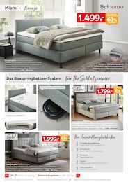 Bett im XXXLutz Prospekt Bett im XXXLutz Prospekt "Beldomo Spezial" auf Seite 8