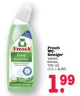 WC-Reiniger im Angebot bei E center in Frankfurt WC-Reiniger Angebote von Frosch bei E center Frankfurt für 1,99 €