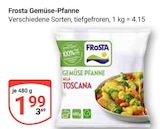 Gemüse-Pfanne Angebote von Frosta bei GLOBUS Wolfenbüttel für 1,99 €