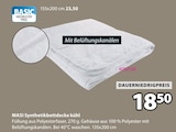 MASI Synthetikbettdecke kühl Angebote bei JYSK Passau für 18,50 €