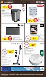 Prix et réduction Aspirateur dans le prospectus Intermarché Hyper en cours Offre Aspirateur dans le catalogue Intermarché Hyper du moment à la page 42