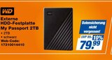 Externe HDD-Festplatte My Passport 2TB im Angebot bei expert in Beckum Externe HDD-Festplatte My Passport 2TB Angebote von WD bei expert Beckum für 79,99 €