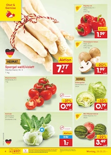 Spargel im aktuellen Netto Marken-Discount Prospekt (Wuppertal) Spargel im Netto Marken-Discount Prospekt "Aktuelle Angebote" mit 63 Seiten (Wuppertal)