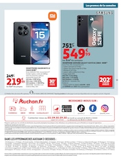 Promos Téléphone Portable dans le catalogue "BEAUTÉ" de Auchan Hypermarché Téléphone Portable en promo dans le catalogue Auchan Hypermarché à la page 55