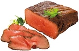 Rinder-Roastbeef, Rinder Roastbeef »Royal« oder »Fleur de Sel« im Angebot bei REWE in Herford Rinder-Roastbeef, Rinder Roastbeef »Royal« oder »Fleur de Sel« Angebote von Eigene Herstellung bei REWE Herford für 3,99 €