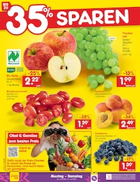 Weintrauben Angebot im aktuellen Netto Marken-Discount Prospekt auf Seite 8