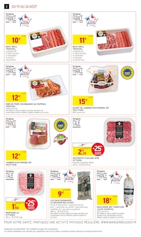 Prospectus Intermarché de la semaine "SPÉCIAL SURGELÉS ET PRIX RONDS" avec 2 pages, valide du 19/08/2025 au 24/08/2025 pour Gannat et alentours