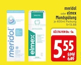 Mundspülung im EDEKA Prospekt Mundspülung von meridol im aktuellen EDEKA Prospekt für 5,55 €