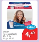 Nasenspülsalz von Emsan im aktuellen budni Prospekt