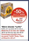 Bière blonde à Monoprix dans Strasbourg