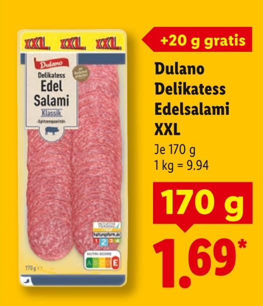 Delikatess Edelsalami XXL