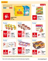 Prix et réduction Danone dans le prospectus Auchan Hypermarché en cours Offre Danone dans le catalogue Auchan Hypermarché du moment à la page 44