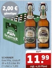 Edel Pils, Urstoff bei Getränke Quelle WVG im Gräfenhainichen Prospekt für 11,99 €