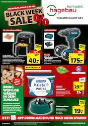 Aktueller hagebau kompakt Prospekt mit Black Friday, "BLACK WEEK SALE", Seite 1
