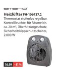Heizlüfter FH-106737.2 Angebote von Emerio bei V-Markt Memmingen für 16,99 €
