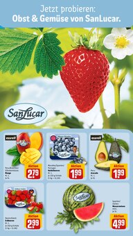 Erdbeeren im aktuellen REWE Prospekt (Pforzheim) Erdbeeren im REWE Prospekt "Dein Markt" mit 20 Seiten (Pforzheim)