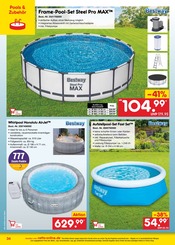 Schwimmbecken Angebote im Prospekt "netto-online.de - Exklusive Angebote" von Netto Marken-Discount auf Seite 34