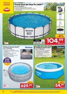 Pool im Netto Marken-Discount Prospekt "netto-online.de - Exklusive Angebote" mit 37 Seiten (Hamburg)