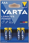 Longlife Batterien Angebote von Varta bei Kaufhaus Stolz Bremerhaven für 4,99 €