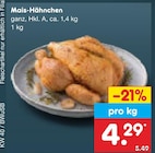 Mais-Hähnchen im Angebot bei Netto Marken-Discount in Melle Mais-Hähnchen Angebote bei Netto Marken-Discount Melle für 4,29 €