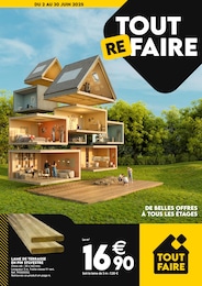 Catalogue Bricolage de Tout Faire à Janzé Prospectus Tout Faire à Janzé, "TOUT REFAIRE", 8 pages, 02/06/2025 - 30/06/2025