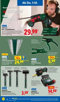 Bohrmaschine im aktuellen Lidl Prospekt (Recklinghausen) Bohrmaschine im Lidl Prospekt "LIDL LOHNT SICH" mit 71 Seiten (Recklinghausen)