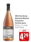 EDEKA Holzgerlingen - Gaispeter Schillerwein Angebot im Prospekt Gaispeter Schillerwein bei EDEKA im Holzgerlingen Prospekt für 4,29 €