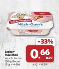 Aktuelle Milch Angebote bei combi in Osnabrück Aktuelles Milch-Quark Angebot bei combi in Osnabrück ab 0,66 €