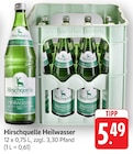 Heilwasser im Angebot bei E center in Neu-Ulm Heilwasser Angebote von Hirschquelle bei E center Neu-Ulm für 5,49 €