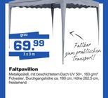 Faltpavillon Angebote bei Bauzentrum Borgers Wesel für 69,99 €