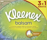 Mouchoirs boîte balsam - KLEENEX à 5,90 € dans le catalogue Géant Casino
