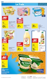 Prix et réduction La Laitière dans le prospectus Carrefour Market en cours Offre La Laitière dans le catalogue Carrefour Market du moment à la page 44