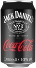 Mischgetränk Whiskey und Coca-Cola von JACK DANIEL'S im aktuellen Penny Prospekt für 1,99 €