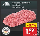 Aktuelles Schweine-Hackfleisch Angebot bei Netto Marken-Discount in Kiel ab 1,99 €