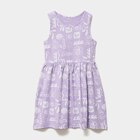 Robe patineuse sans manches coton parme fille dans le catalogue La Halle