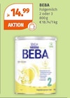 Folgemilch 2 oder 3 von BEBA im aktuellen Müller Prospekt für 14,99 €