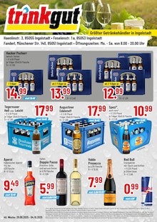 Energydrink im Trinkgut Prospekt "Größter Getränkehändler in Ingolstadt" mit 4 Seiten (Ingolstadt)