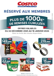 Prospectus Costco à Le Pave de Pontault, "PLUS DE 1000€* DE REMISES CUMULÉES", 20 pages, 22/12/2025 - 18/01/2026