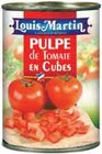 Pulpe de Tomate en Cubes - LOUIS MARTIN en promo chez Intermarché Perpignan à 0,70 €