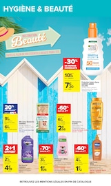 Promotion Garnier dans le prospectus Carrefour, valable du 21/07/2026 au 03/08/2026 Promo Garnier dans le catalogue Carrefour du moment à la page 39