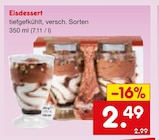 Eisdessert Angebote bei Netto Marken-Discount Lutherstadt Wittenberg für 2,49 €