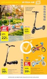 Trottinette en promo dans le catalogue Carrefour Market à la page 16