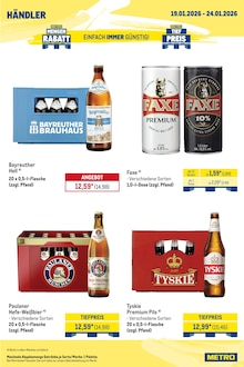 Bier im METRO Prospekt "Wochenengebote Haendler + Monats Mix" mit 28 Seiten (Goslar)